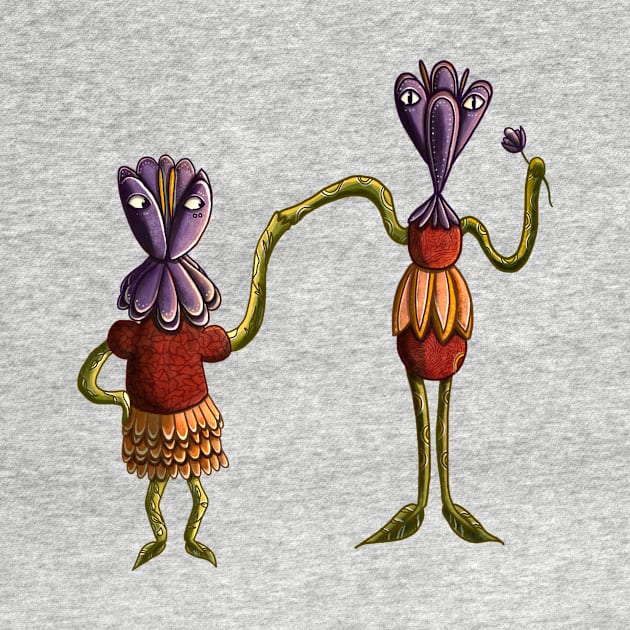 The Crocus Sisters by freedzart